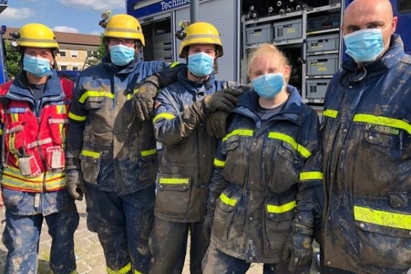 THW Bochum: Einsatzkräfte leisten weiterhin technische Hilfe in den Hochwassergebieten