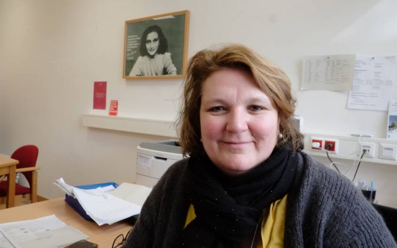 Christina Werner-Wellmann leitet die Anne-Frank-Realschule