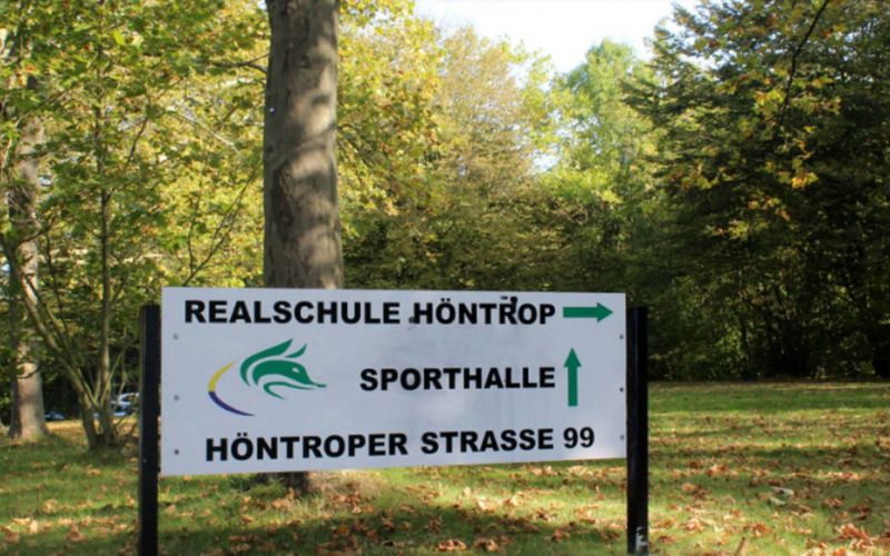 Sporthalle an der Realschule Höntrop wurde umfunktioniert