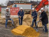 Spatenstich für das Neubauprojekt des Gemeinnützigen Wohnungsvereins (GWV)