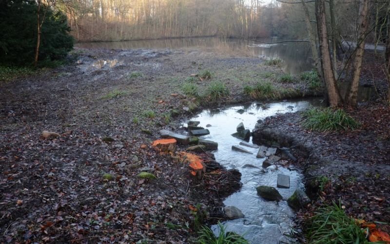 Reaktivierung des Ostbachs im Volkspark Hiltrop