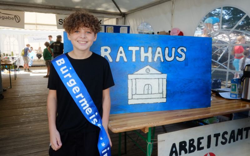 Die Kinderstadt im U27: Eine kleine Welt für sich