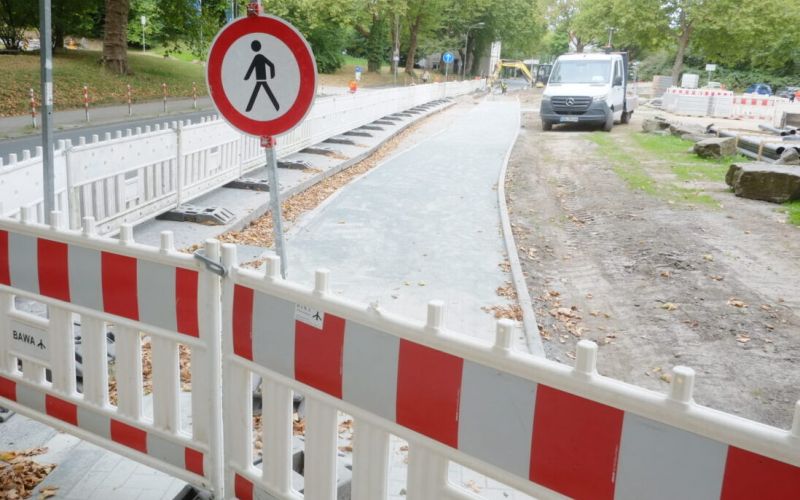 Neue Querungshilfe für die Hiltroper Straße