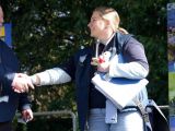 Gina Maaßen und Bezirksbürgermeister Holger Dünnebacke bei der Eröffnung des Umwelt- und Nachhaltigkeit-Tages im Stadtgarten. Foto: Tierpark