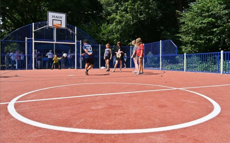 Neues Kleinspielfeld an der Josephinenstraße
