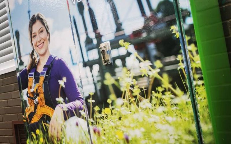 Stromkästen der Stadtwerke in Gerthe neu gestaltet