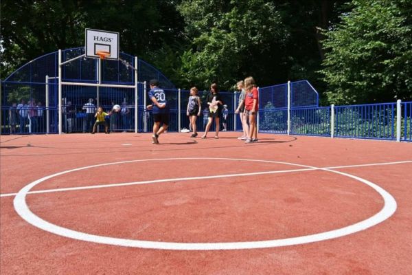 Neues Kleinspielfeld an der Josephinenstraße