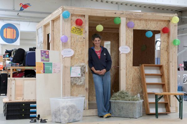 "bib der Dinge": Kinder bauen Tiny House