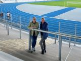 Ex-09er nahmen neues Lohrheidestadion in Augenschein