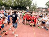 Mit 138 Teams nahmen nochmal mehr Teams am NRW3x3-Turnier in Bochum teil als im Vorjahr. Viele Kinder und Jugendliche hatten viel Spaß in der Gemeinschaft. Foto: Dirk Unverferth /NRW-Tour Team /hfr.