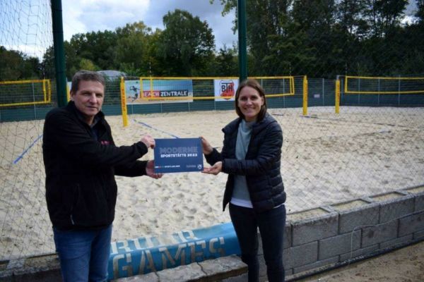 Beachvolleyballanlage an der Ostfeldmark komplett saniert