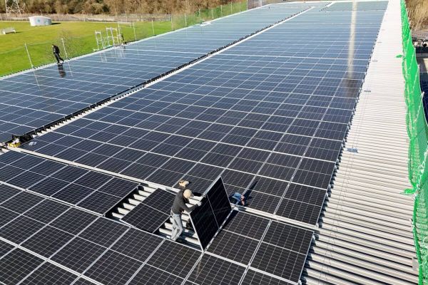 Photovoltaik-Anlage. Foto: Stadt Bochum