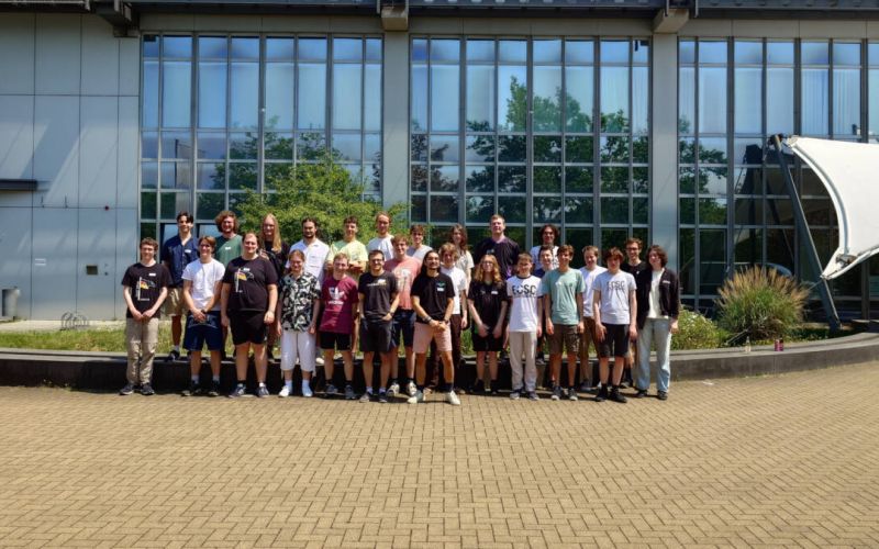 Teamauswahlevent - Die 25 besten Teilnehmenden der Cyber Security Challenge Germany (CSCG) auf dem Campus der Ruhr-Universität Bochum. Foto: Nachwuchsförderung IT-Sicherheit e.V. (NFITS)
