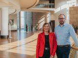 Die heimischen SPD-Landtagsabgeordneten Andrea Busche und Sebastian Hartmann. Foto: Alexander Stahl