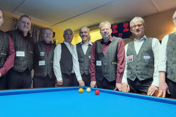 NRW Billard-Oberliga: Mehrkampfmeister wird aus dem Ruhrgebiet kommen