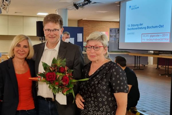 Dirk Meyer, neuer Bezirksbürgermeister Ost: authentisch, offen und gesprächsbereit