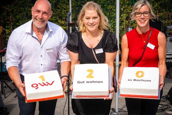 Der Gemeinnützige Wohnungsverein zu Bochum eG (GWV) feierte sein 120-jähriges Bestehen