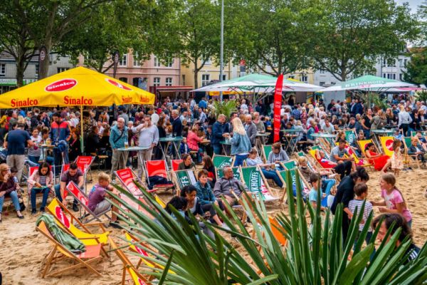 Beach-Feeling auf dem Alten Markt