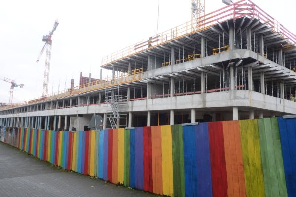 Das Schulzentrum wächst - Bauarbeiten liegen im Zeitplan