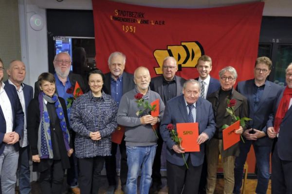 Jubilarehrung bei der SPD Bochum Ost