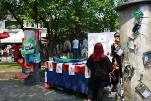 Beim Quartiersfest Rosenberg gibt es viel zu entdecken. Foto: Ulrike Gerhard
