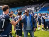 Nah an den Nachwuchsspielern: Pablo Thiam. Foto: VfL Bochum 1848