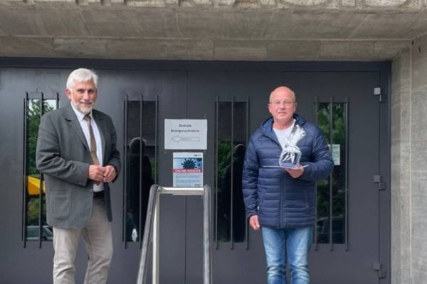 Polizeipräsident: Ehrung für 68-Jährigen