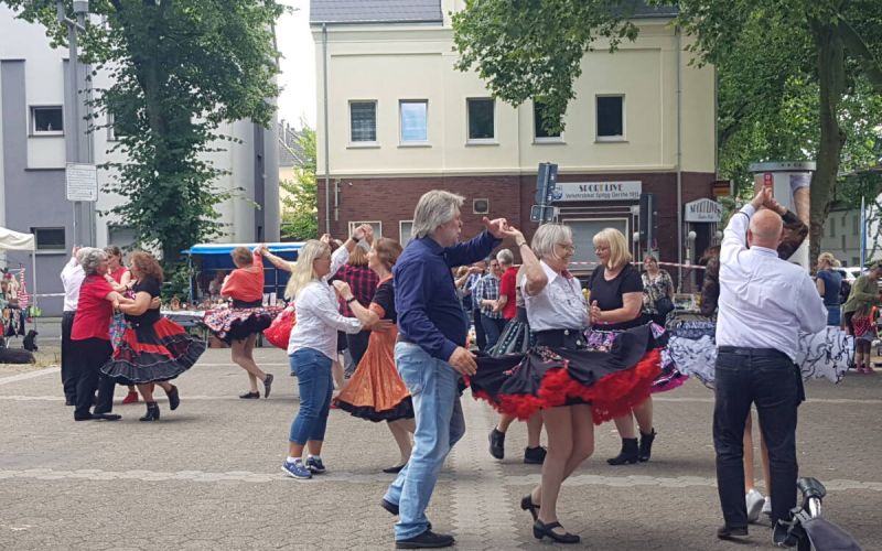 Programm des Gerther Treffs hängt aus