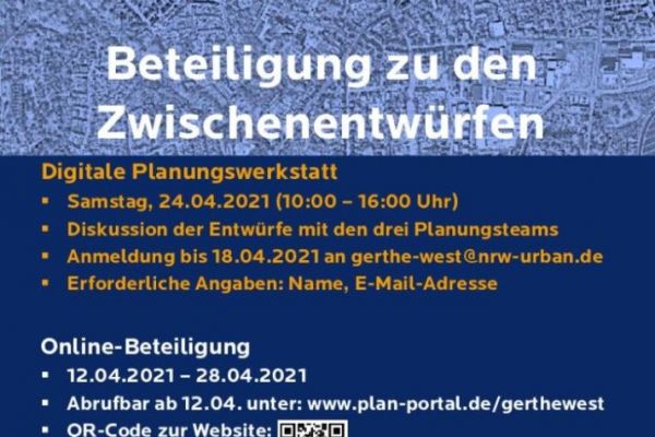 Gerthe West: Drei Möglichkeiten, sich zu beteiligen