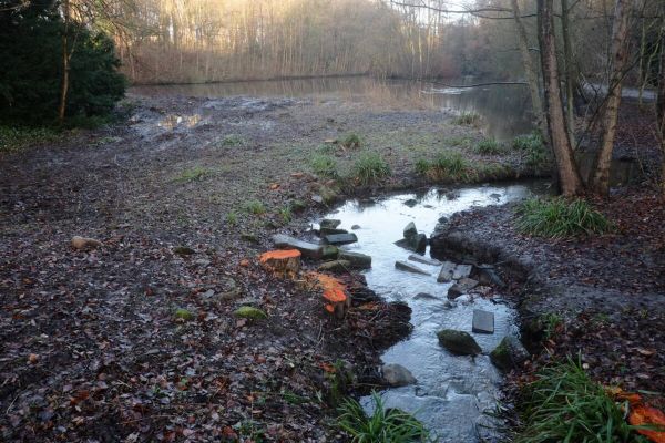 Reaktivierung des Ostbachs im Volkspark Hiltrop