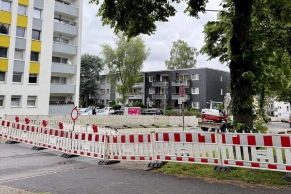 Umwege und Staus sind wegen der Umbauarbeiten an der Tagesordnung. Fotos: privat