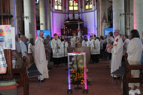 Der Gottesdienst wurde in der Liebfrauenkirche in Altenbochum gefeiert. Foto: KG Niedermaier