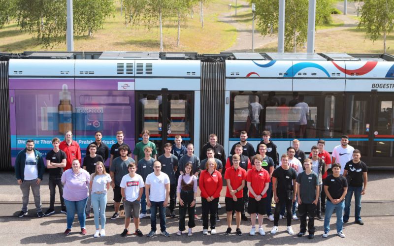 Mehr als 35 Auszubildende bei der BOGESTRA gestartet