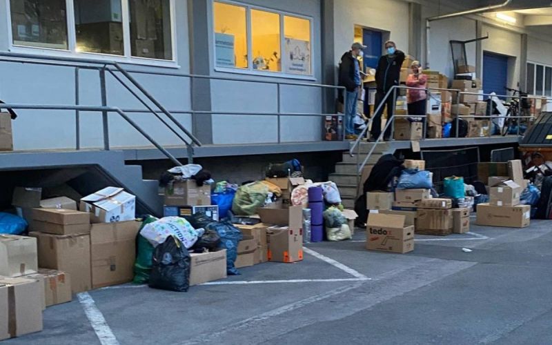 Krieg in der Ukraine: Eine Welle der Hilfsbereitschaft schwappt durch die Stadt