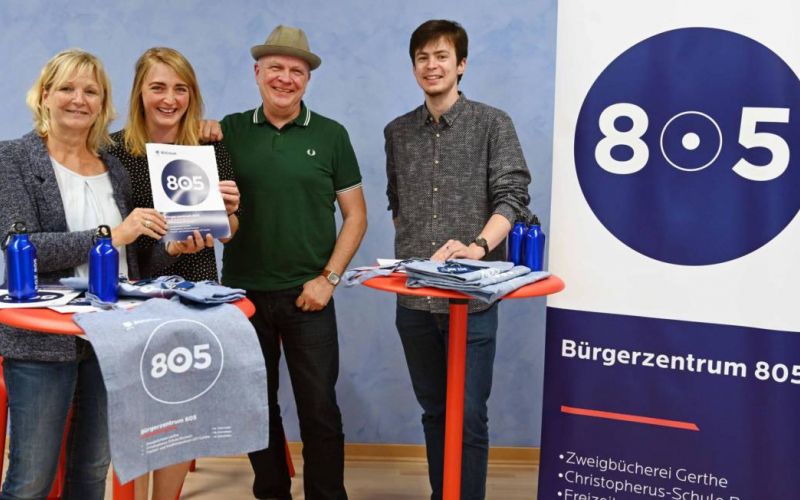 Gerther Sommer: Erster Auftritt des „Bürgerzentrums 805“