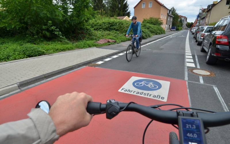 Grüner Rahmen: Neue Radwege in Bochum