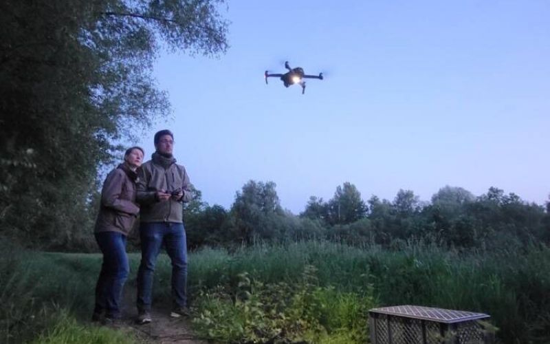 Rehkitz-Rettung auf Bochums Wiesen