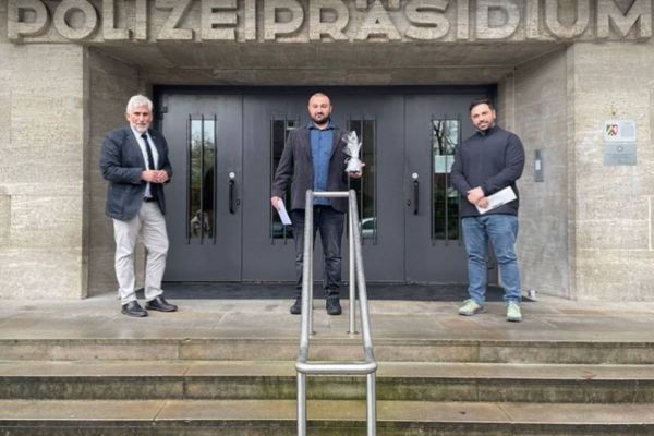 Verdiente Ehrung für couragierten Helfer