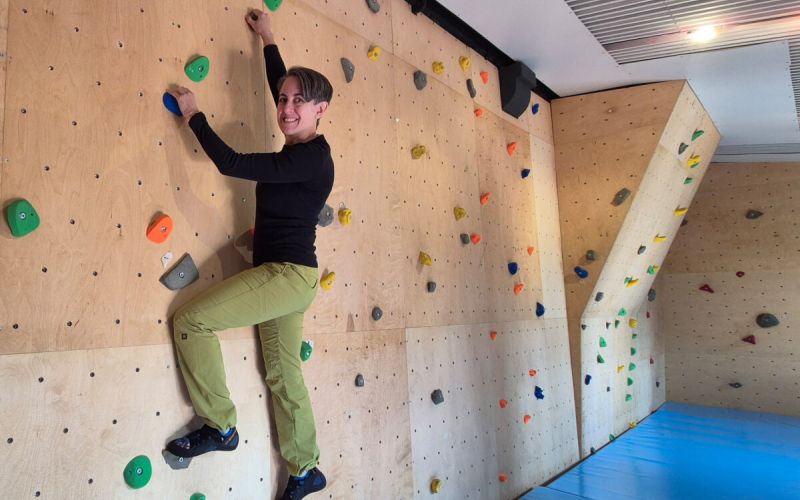 Klettern statt Beten