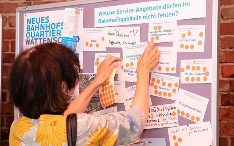 Pläne für Bahnhofsquartier nehmen Form an