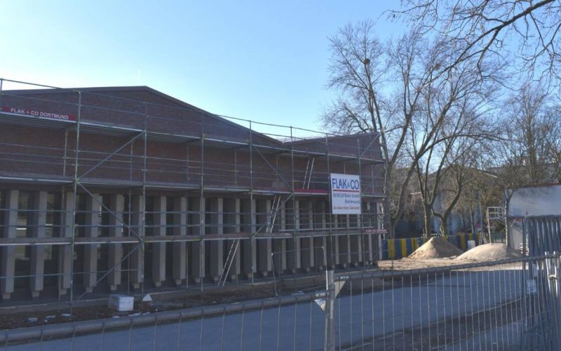 Märkisches Gymnasium Wattenscheid: Dreifach-Turnhalle bald fertig?