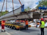 40 Tonnen Brücke „demontiert“