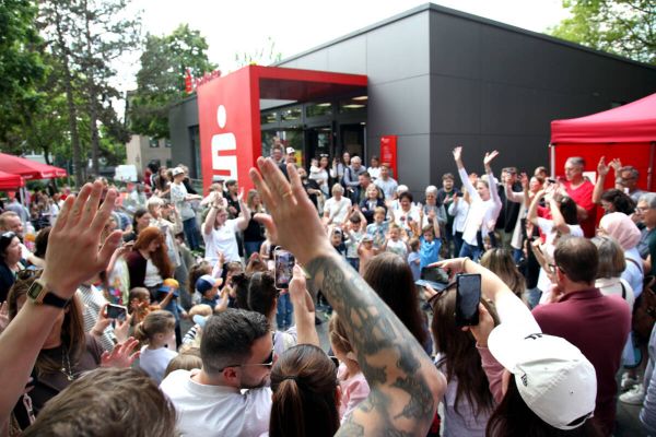 Beim Familienfest der Sparkasse Bochum in Harpen herrschte ausgelassene Stimmung. Foto: Sparkasse Bochum