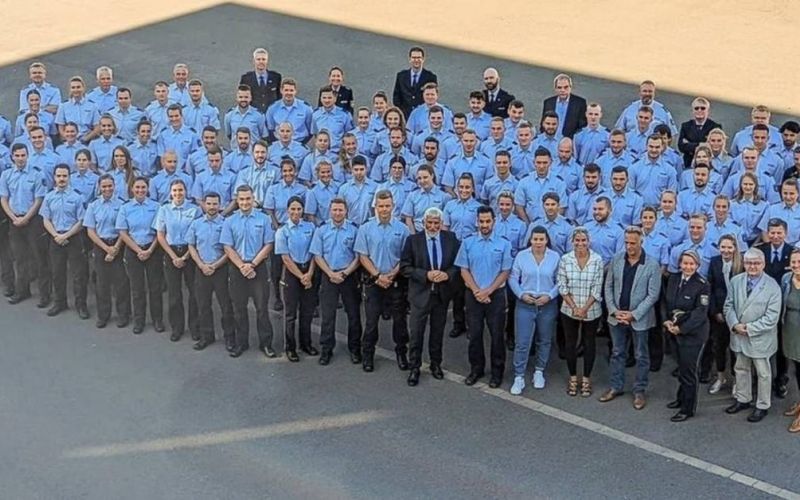 Polizeipräsidium Bochum begrüßt zahlreiche Neuzugänge