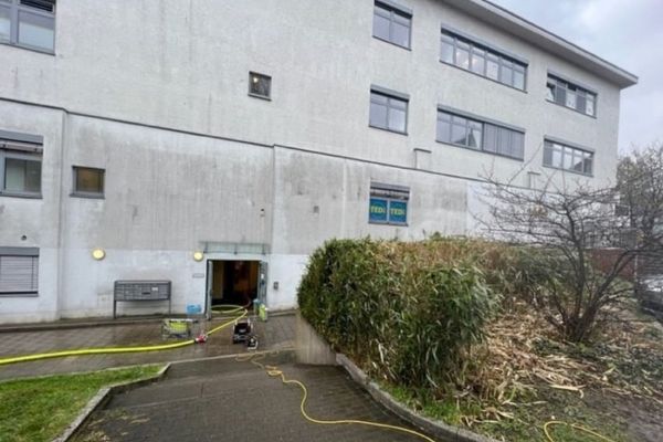 Brand im Untergeschoss des Gertrudis-Centers