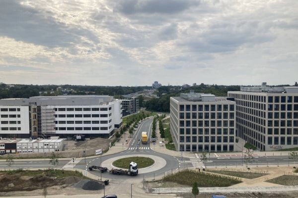 Hochbau der Investoren auf MARK 51°7 schreitet voran