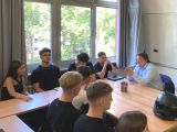 EU-Abgeordneter Dennis Radtke besuchte das Märkische Gymnasium