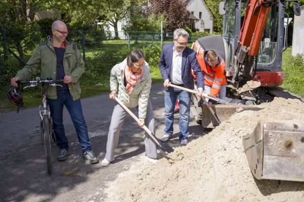 Bochums erste Veloroute