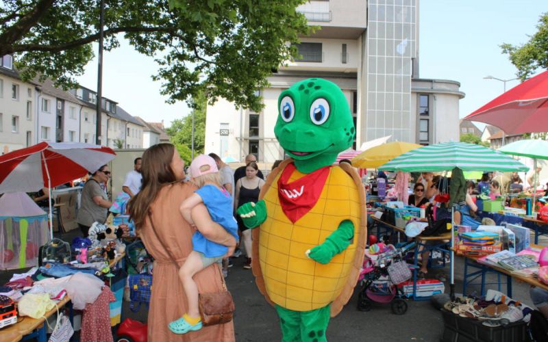 Beim 4. GWV-Kinderflohmarkt übernehmen Kinder selbst die Regie. Foto: GWV