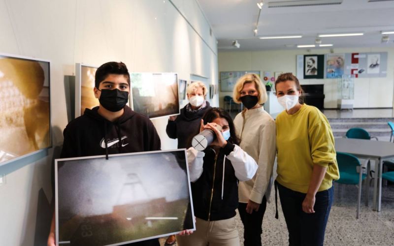 Schüler entdecken Bochum mit der Camera Obscura